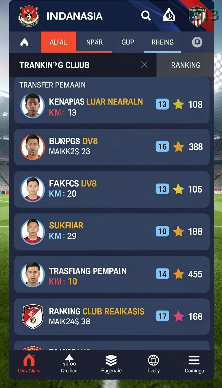 Cuplikan layar RUPIAH138 — aktivitas