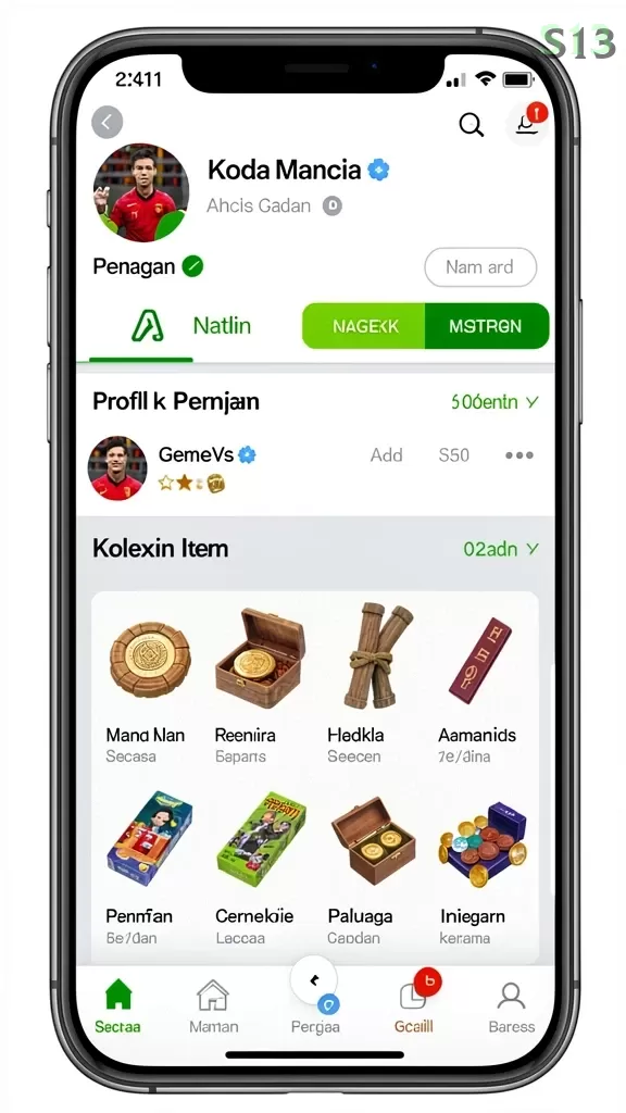 Cuplikan layar RADEN4D — halaman utama